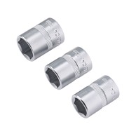 LUX TOOLS Nasadni ključ 1/4" SET 11,12,13 mm 545202